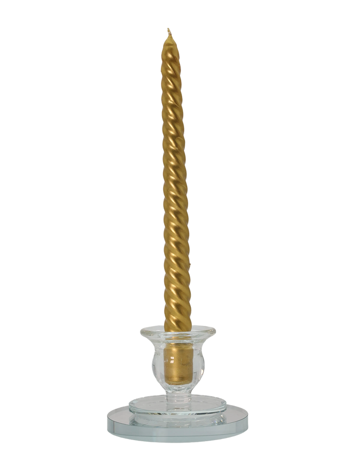 10" Taper Swirl Candles - Case of 24