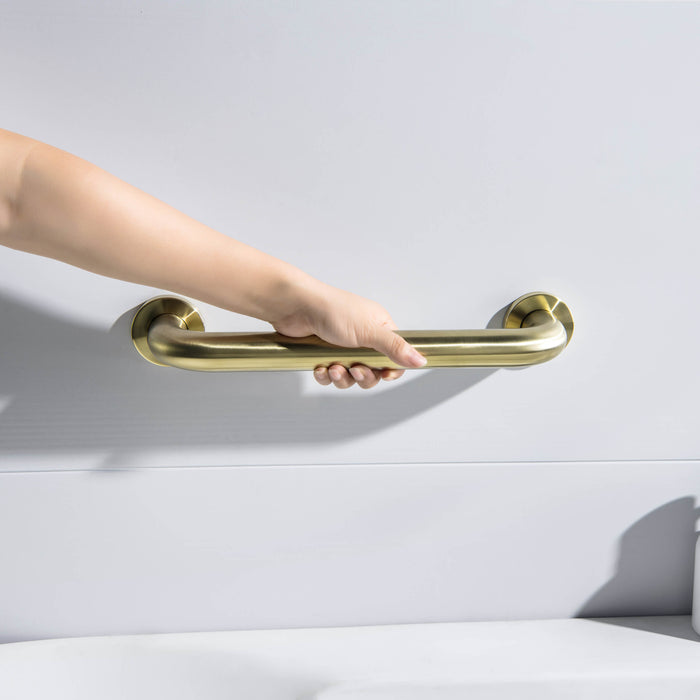 12-Inch Stainless Steel Bathroom Safety Grab Bar – KGB1012