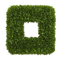 17” Tea Leaf Square Wreath UV Resistant (Indoor / Outdoor) - Ed's Plant Shop