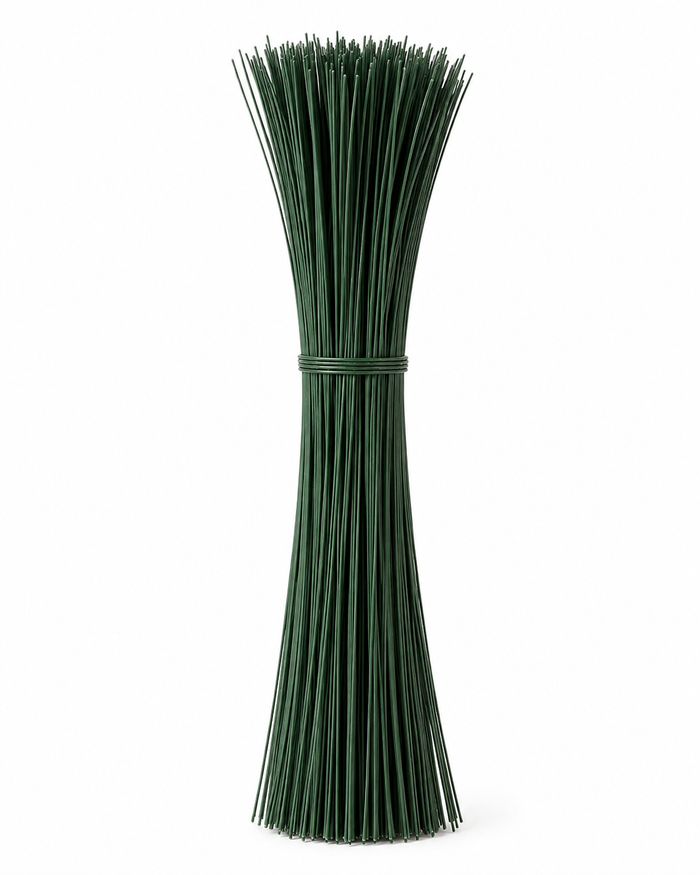 18" Green Wire Sticks(20 Gauge) -11 Lb Case
