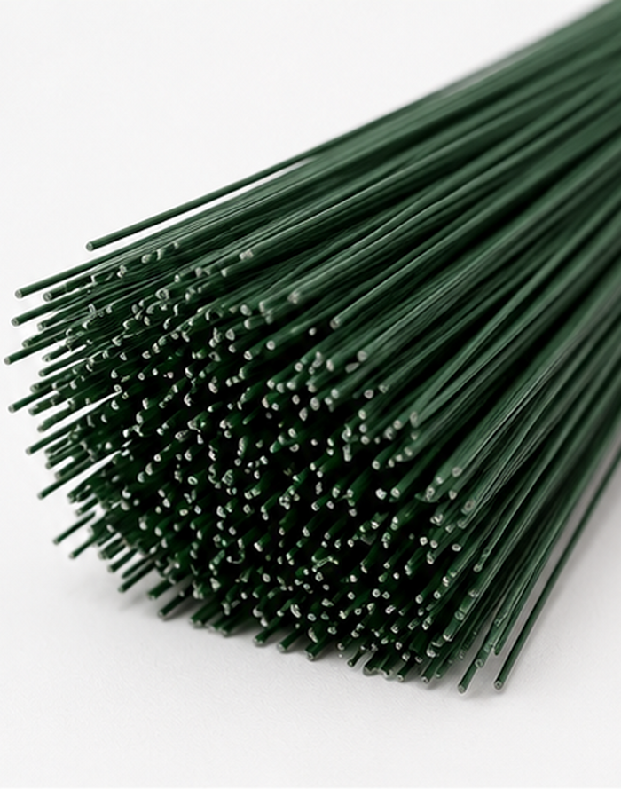 18" Green Wire Sticks(20 Gauge) -11 Lb Case