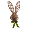 21" Open Vine Rabbit Head