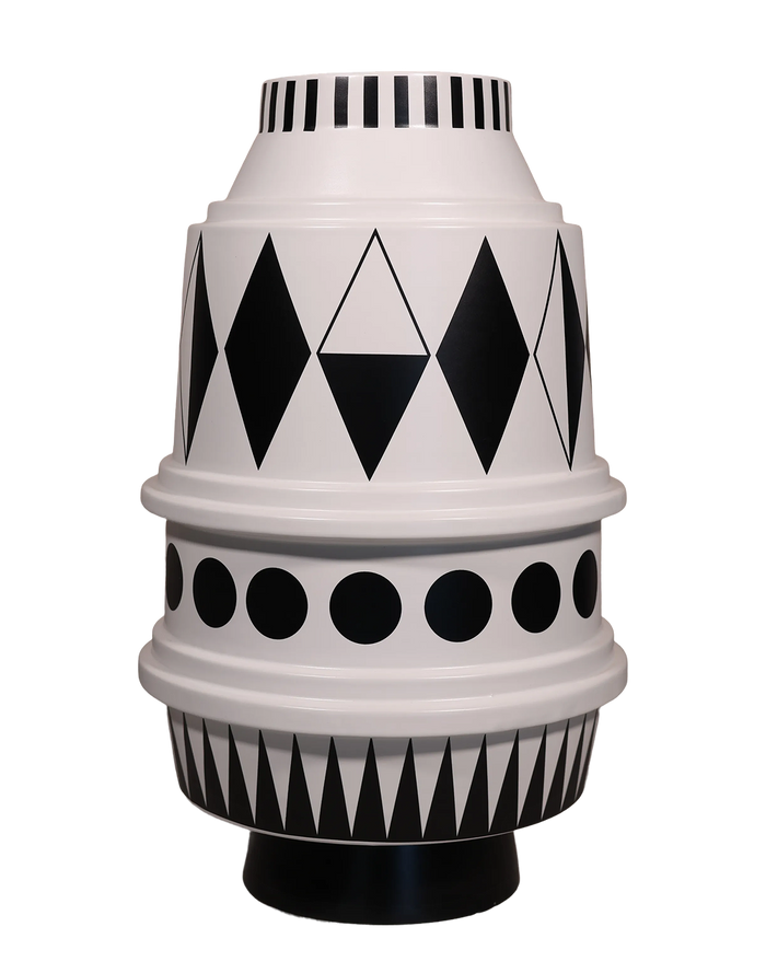 2D Tempo Vase- Harlequin Collection Multicolor