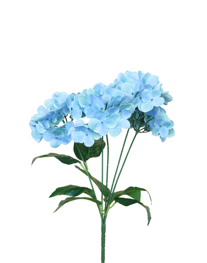 3D Hydrangea 5-Stem Spray | Available in 19 Colors