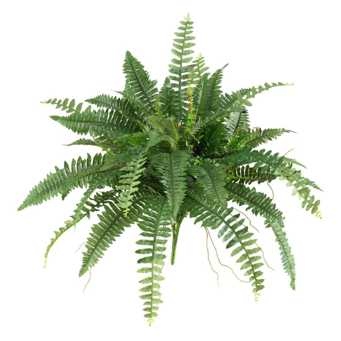 40″ Artificial Boston Fern (Set of 2) - Ed's Plant Shop