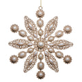 9 Glitter and Pearl Ornament