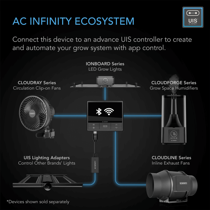 AC Infinity CLOUDFORGE T3 Environmental Plant Humidifier (4.5L) - Ed's Plant Shop