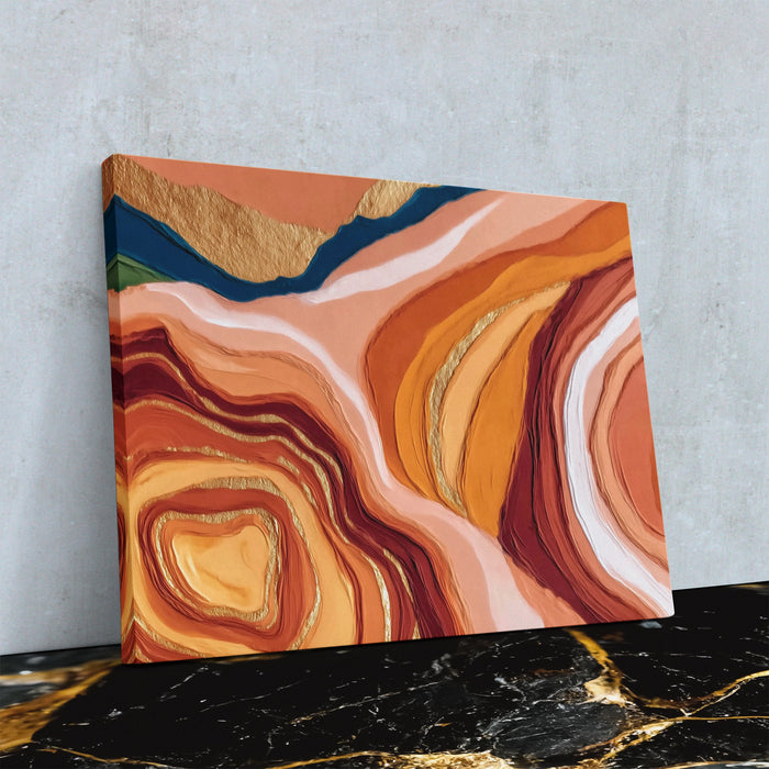 Agate Dreams Flow - Luxury Wall Art