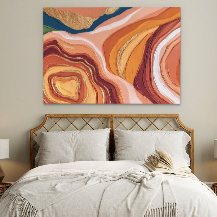 Agate Dreams Flow - Luxury Wall Art