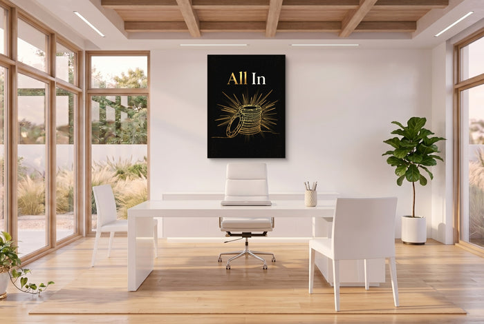 All In Poker Chips — all in poker chips office space with desk 3 1port flush print