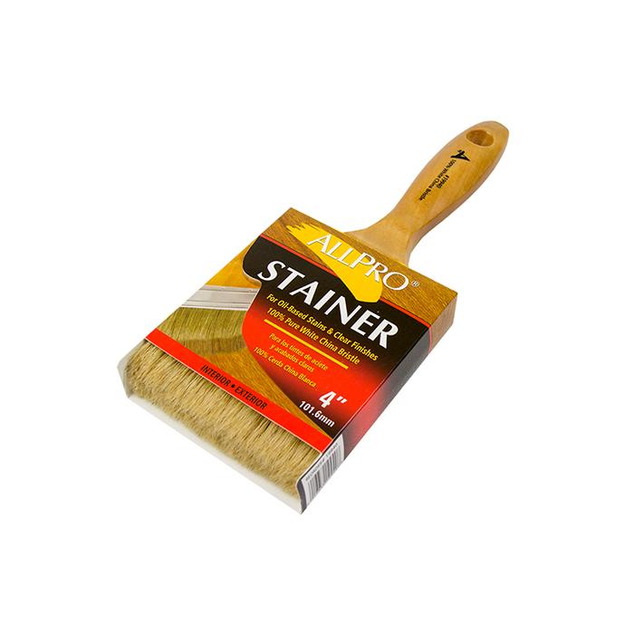 Allpro 4" Block Stainer Brush, available at Anderson Paint in Ann Arbor, MI.