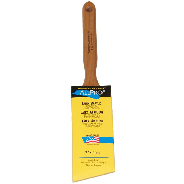 2" ALLPRO Gold Stealth Paint Brush, available at Anderson Paint in Ann Arbor, MI.