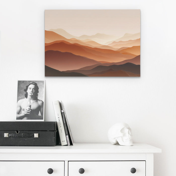 Amber Horizons Dream - Luxury Wall Art