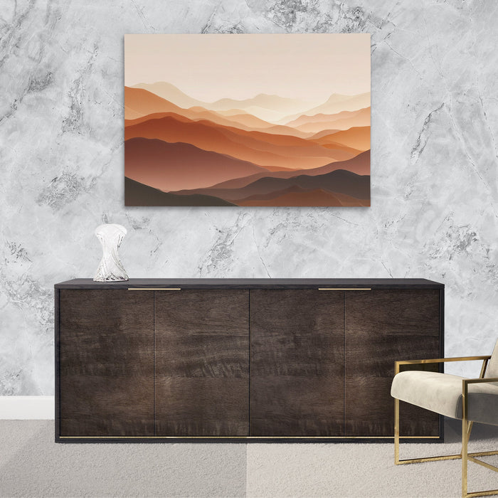 Amber Horizons Dream - Luxury Wall Art