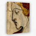 Antique Profile Line canvas wall art