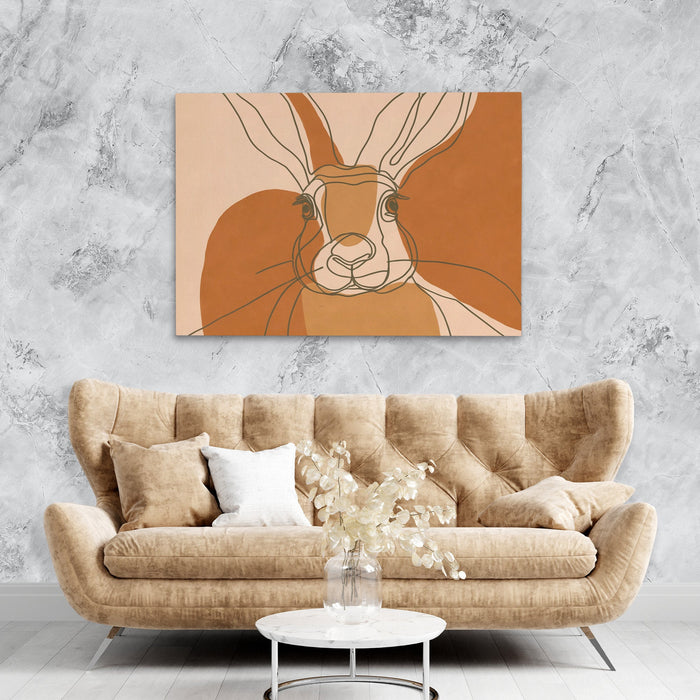 Antlered Spirit Rising - Luxury Wall Art