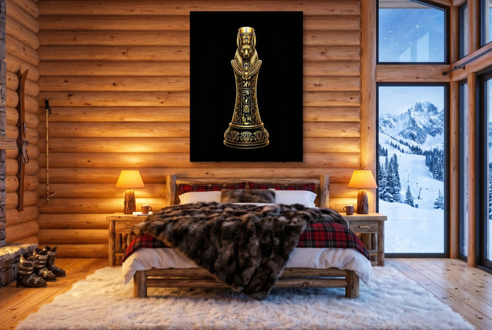 Anubis Golden Sovereign — anubis golden sovereign bedroom with fireplace 1port flush print