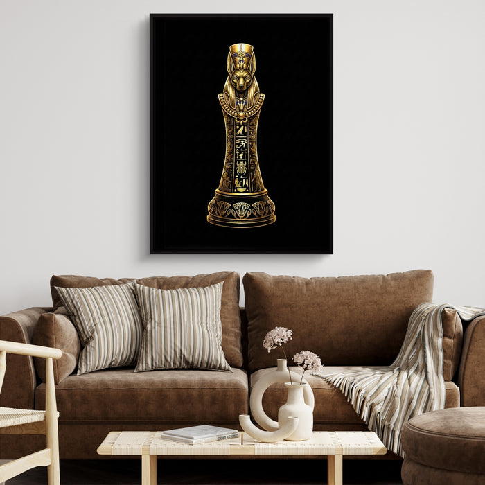Anubis Golden Sovereign — anubis golden sovereign sq brown couch 1port framed black