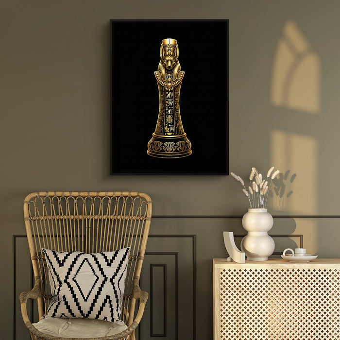 Anubis Golden Sovereign — anubis golden sovereign sq chair wall v2 1port framed black