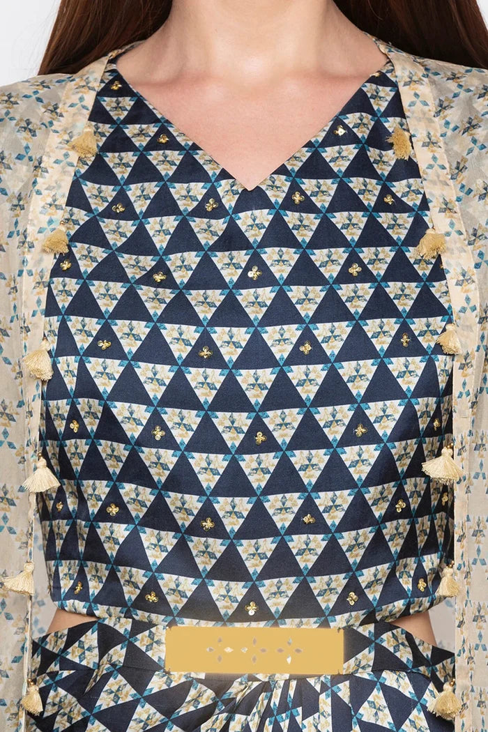 Applique Dress