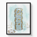 Aqua Wager - Luxury Wall Art