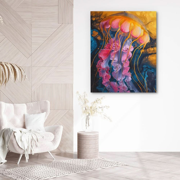 Aquatic Artistry - Beach Art for Bathroom
