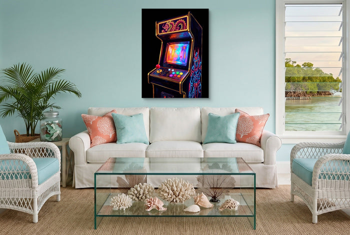 Arcade Dragon Play - Luxury Wall Art