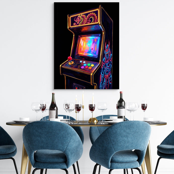 Arcade Dragon Play - Luxury Wall Art