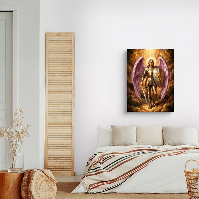 Archangel's Vigil - Luxury Wall Art