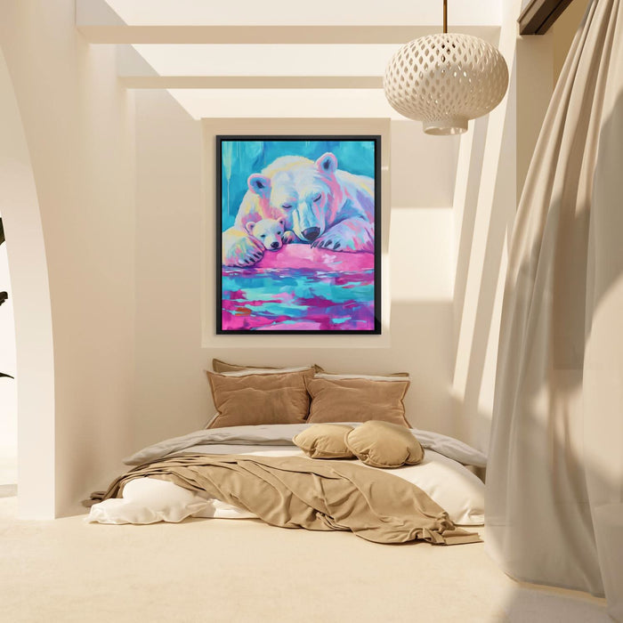 Arctic Bear Love - Animals Art for Bedroom