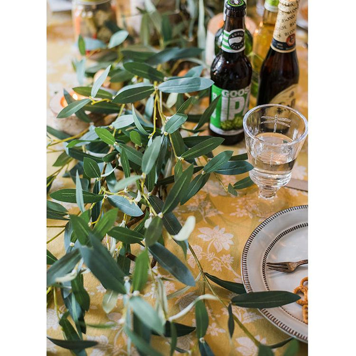 Artificial Faux Olive Leaf Stem - Ed's Plant Shop
