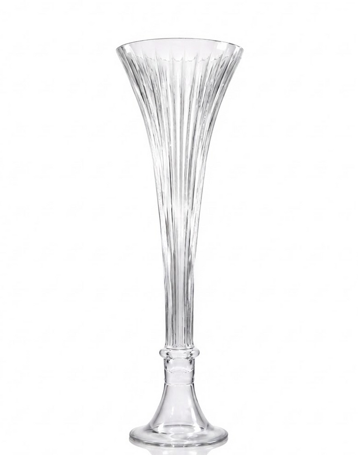 Ashley Fluted Trumpet Vase
