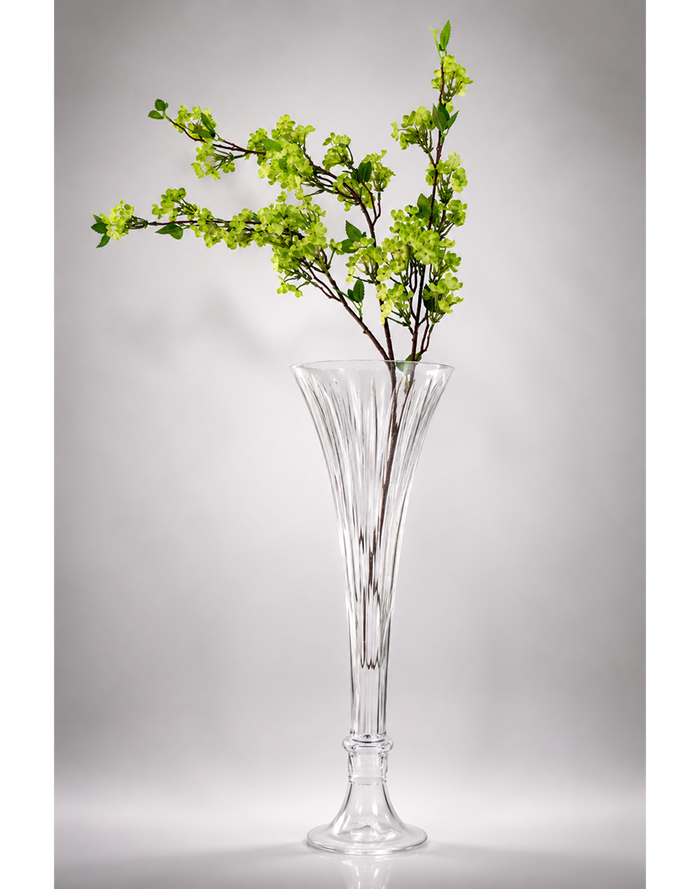 Ashley Fluted Trumpet Vase