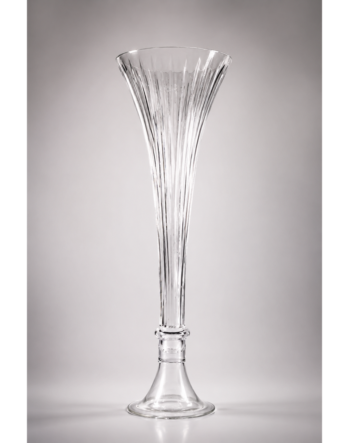 Ashley Fluted Trumpet Vase