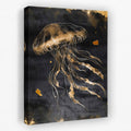 Aureate Drift - Coastal Canvas Wall Art