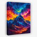 Aurora Ridge - Aurora Borealis Canvas Wall Art