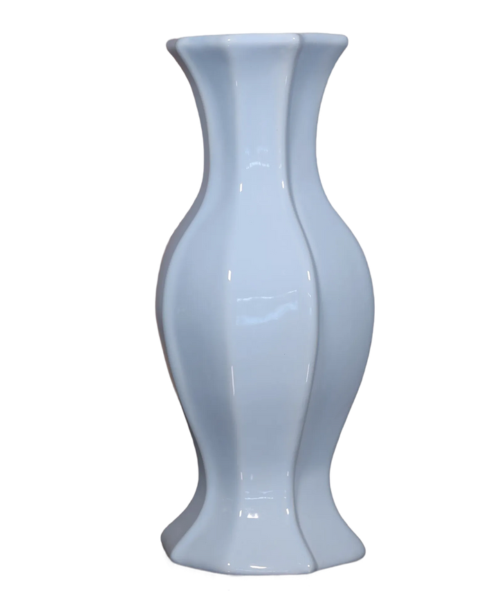 Azure Elan Vase Blue