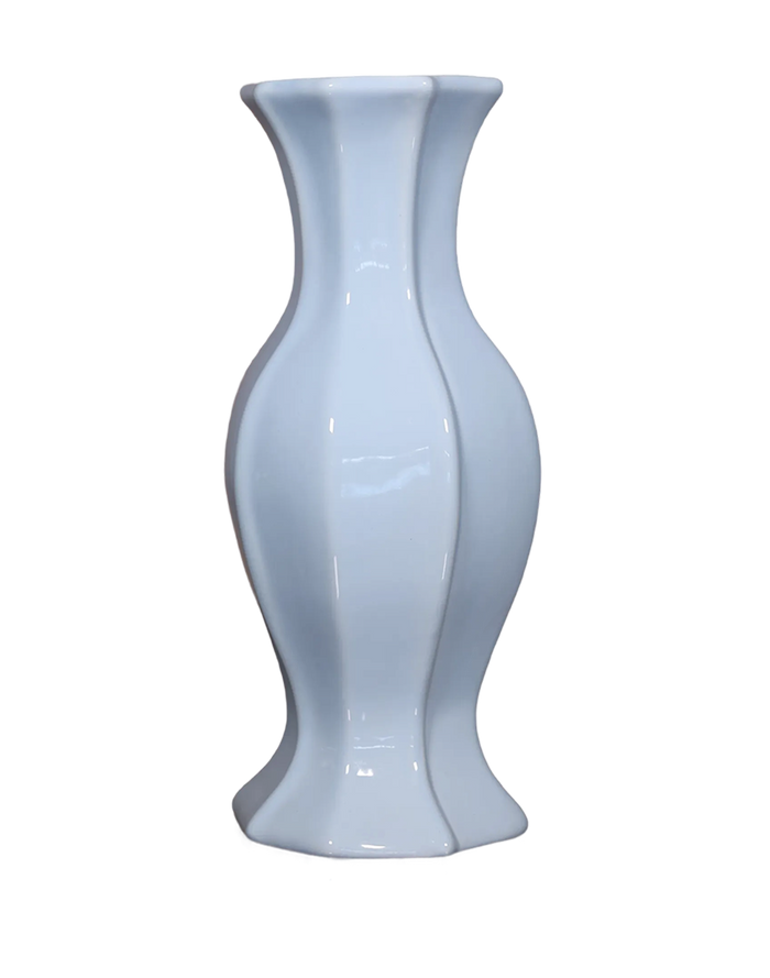 Azure Elan Vase Blue