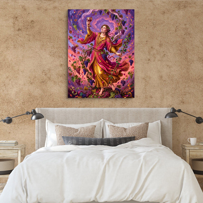 Bacchus's Purple Revel - Luxury Wall Art