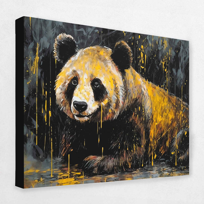 Bamboo Dreams - Animals Canvas Wall Art