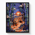 Bamboo Tiger - Luxury Wall Art