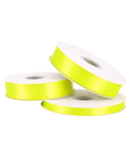 Banana Yellow Double Faced Satin Ribbon - 100 Yards 0.5"