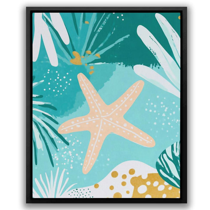 Beneath the Tides - Beach Art for Bathroom