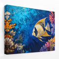Big Lips Fish - Animals Canvas Wall Art