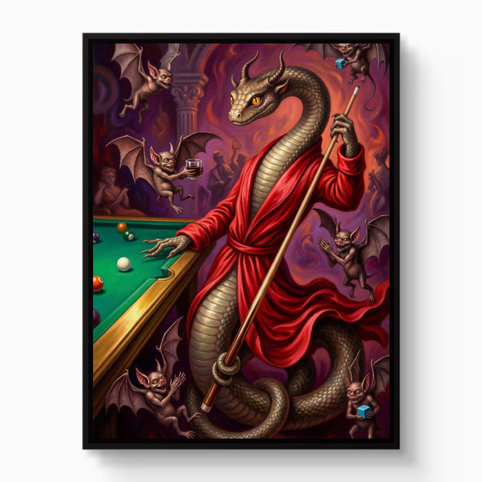 Billiards Serpent - Luxury Wall Art