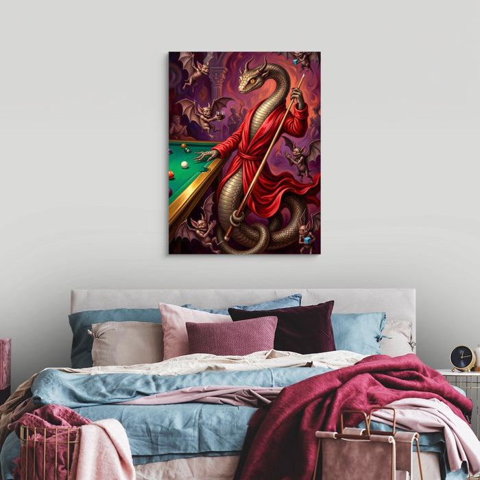 Billiards Serpent - Luxury Wall Art