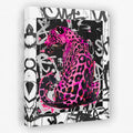 Bink Leopard - Graffiti Canvas Wall Art
