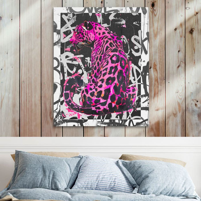Bink Leopard - Graffiti Art for Living Room