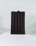 Black Hand Embellished Phone Pouch