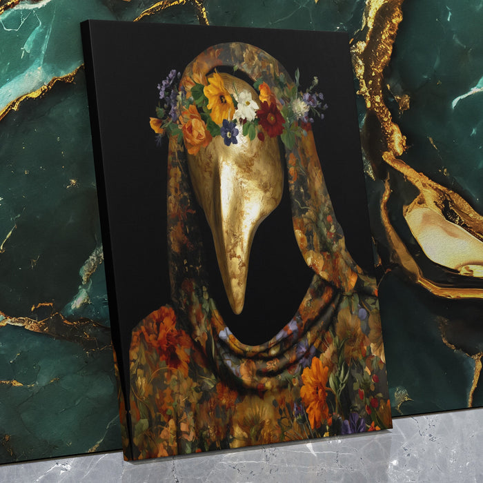 Bloom Crowned Healer - Luxury Wall Art